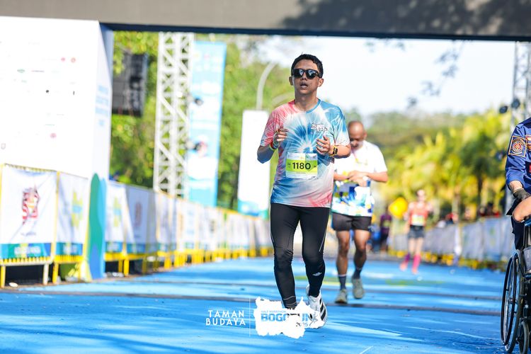 Race photo from Taman Budaya x BOGORUN 2025