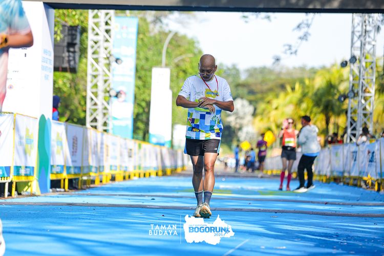 Race photo from Taman Budaya x BOGORUN 2025