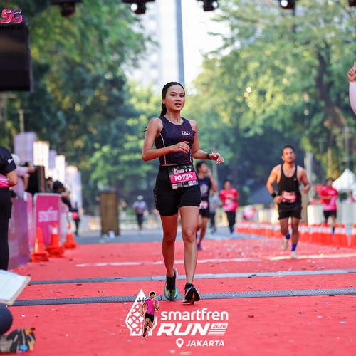 Race photo from SMARTFREN RUN 2026