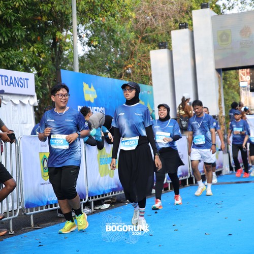Race photo from BOGORUN 2026