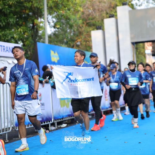 Race photo from BOGORUN 2026