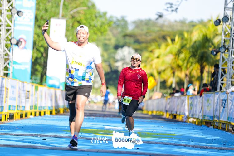 Race photo from Taman Budaya x BOGORUN 2025