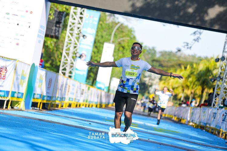 Race photo from Taman Budaya x BOGORUN 2025