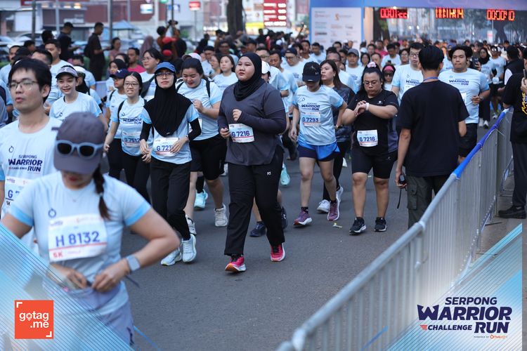 Race photo from SERPONG WARRIOR CHALLENGE RUN