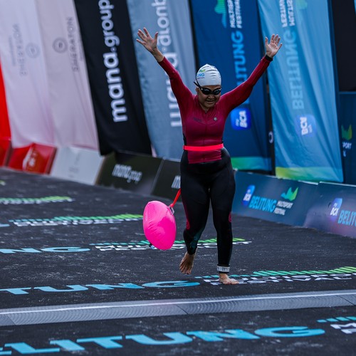 Race photo from Belitung Multisport Festival