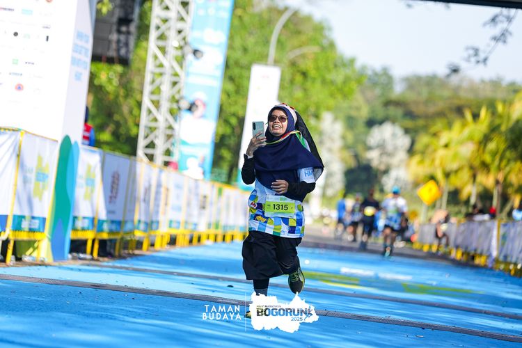 Race photo from Taman Budaya x BOGORUN 2025