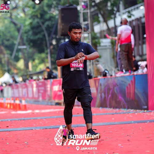 Race photo from SMARTFREN RUN 2026