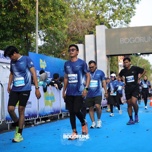 Race photo from BOGORUN 2026