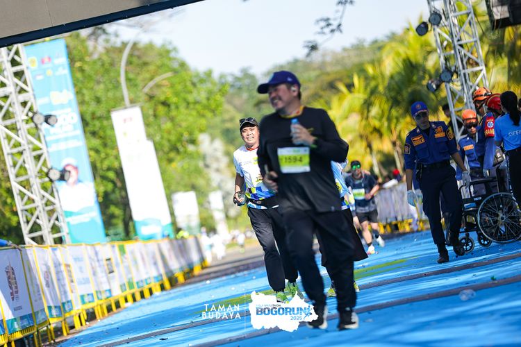 Race photo from Taman Budaya x BOGORUN 2025