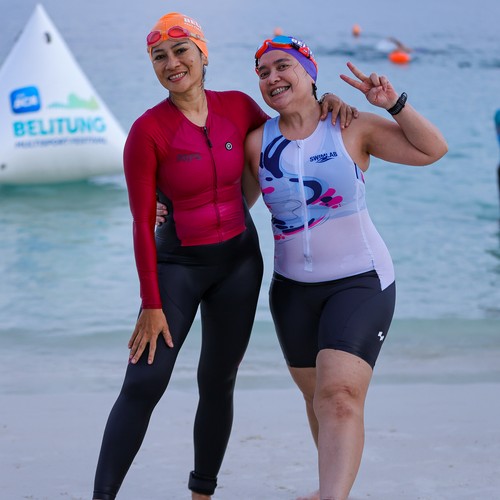 Race photo from Belitung Multisport Festival