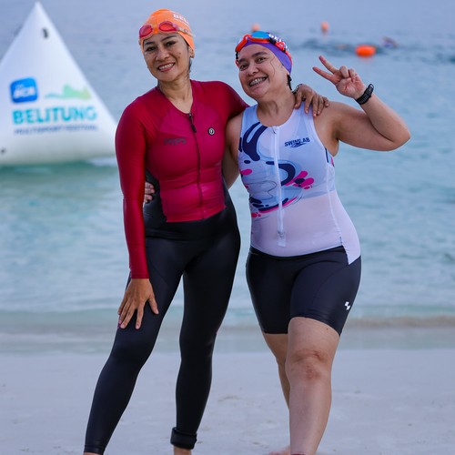 Race photo from Belitung Multisport Festival