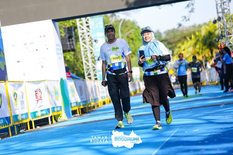 Race photo from Taman Budaya x BOGORUN 2025