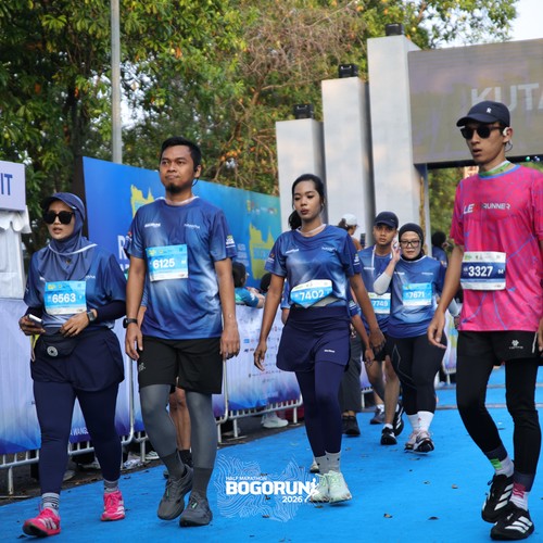 Race photo from BOGORUN 2026