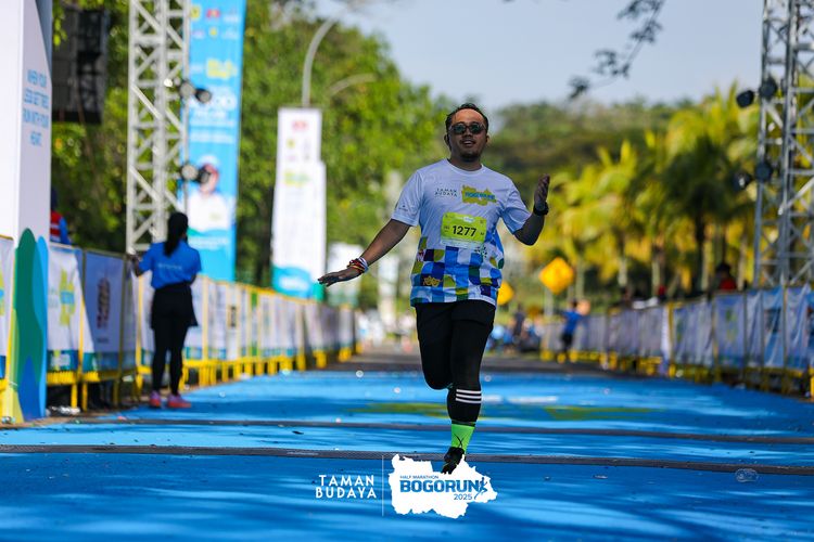 Race photo from Taman Budaya x BOGORUN 2025