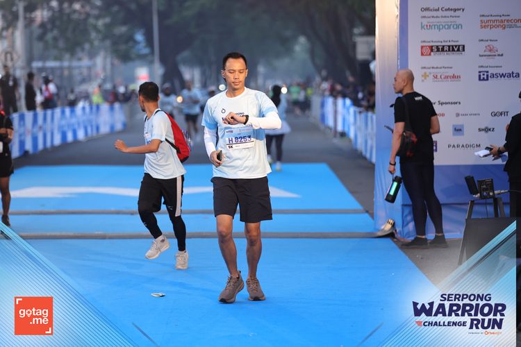 Race photo from SERPONG WARRIOR CHALLENGE RUN