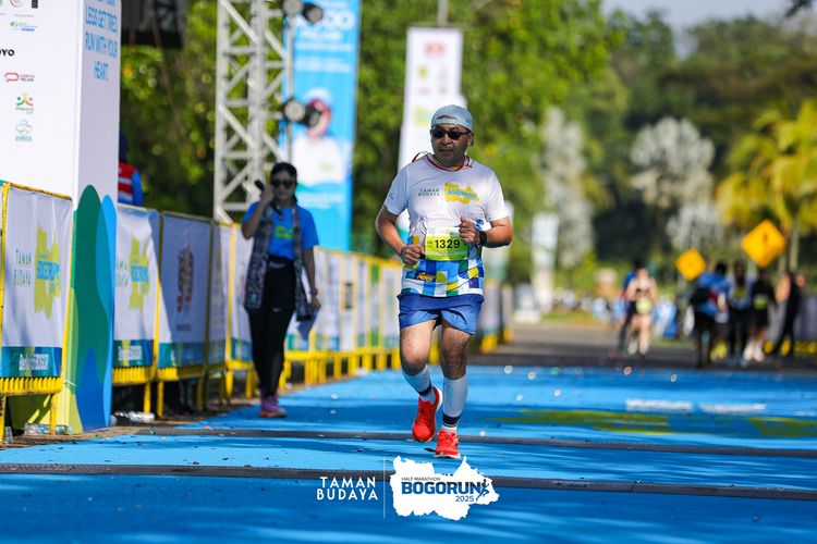 Race photo from Taman Budaya x BOGORUN 2025