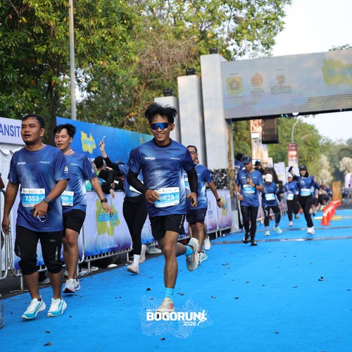 Race photo from BOGORUN 2026