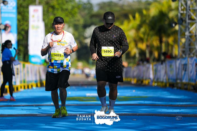 Race photo from Taman Budaya x BOGORUN 2025