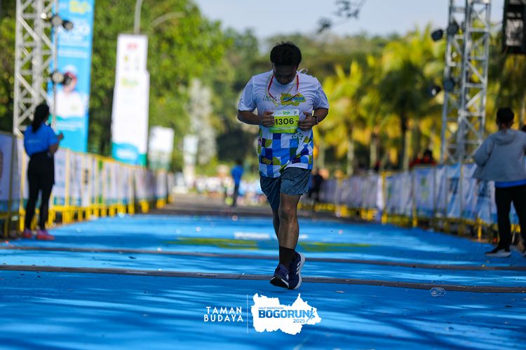 Race photo from Taman Budaya x BOGORUN 2025