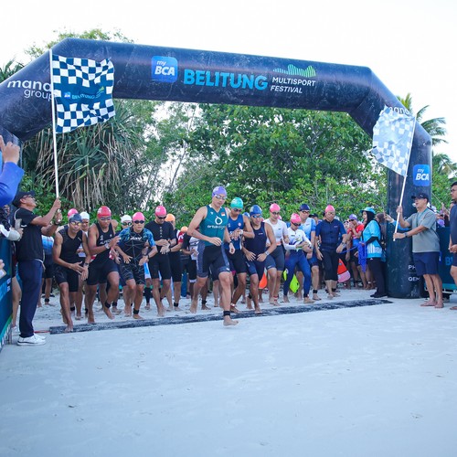 Race photo from Belitung Multisport Festival