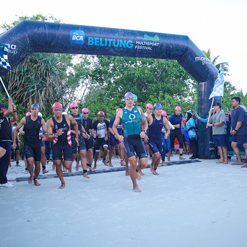 Race photo from Belitung Multisport Festival