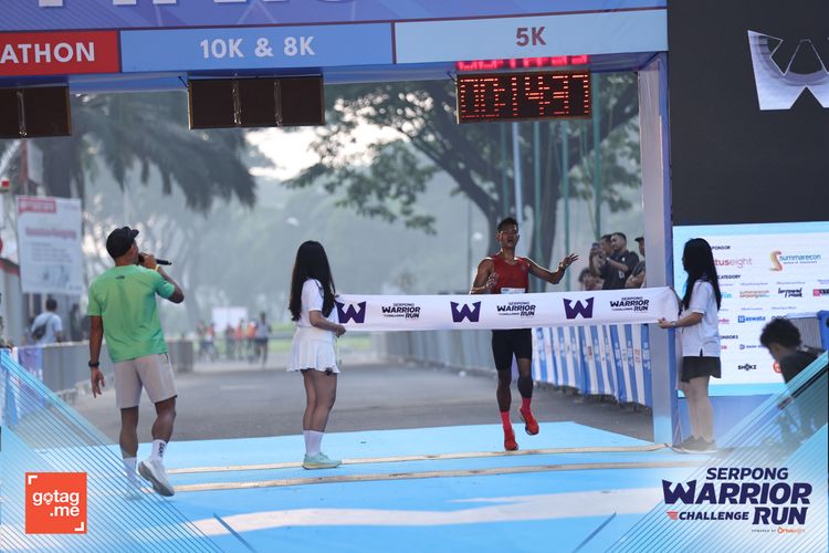 Race photo from SERPONG WARRIOR CHALLENGE RUN