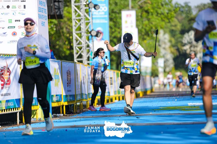 Race photo from Taman Budaya x BOGORUN 2025