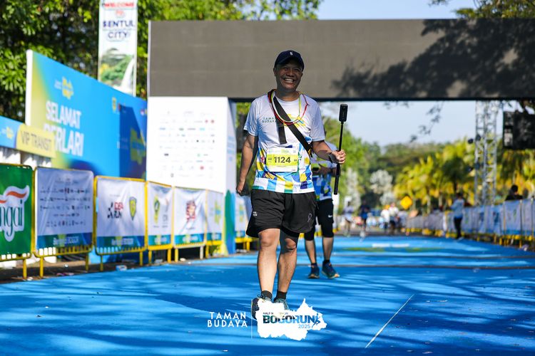 Race photo from Taman Budaya x BOGORUN 2025