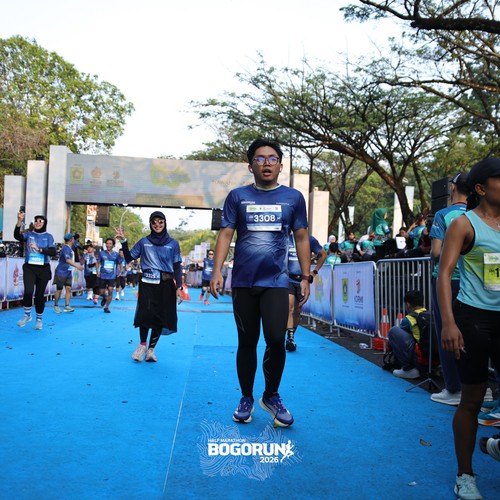 Race photo from BOGORUN 2026