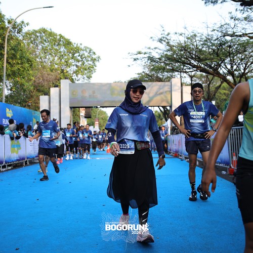 Race photo from BOGORUN 2026