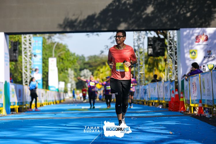 Race photo from Taman Budaya x BOGORUN 2025