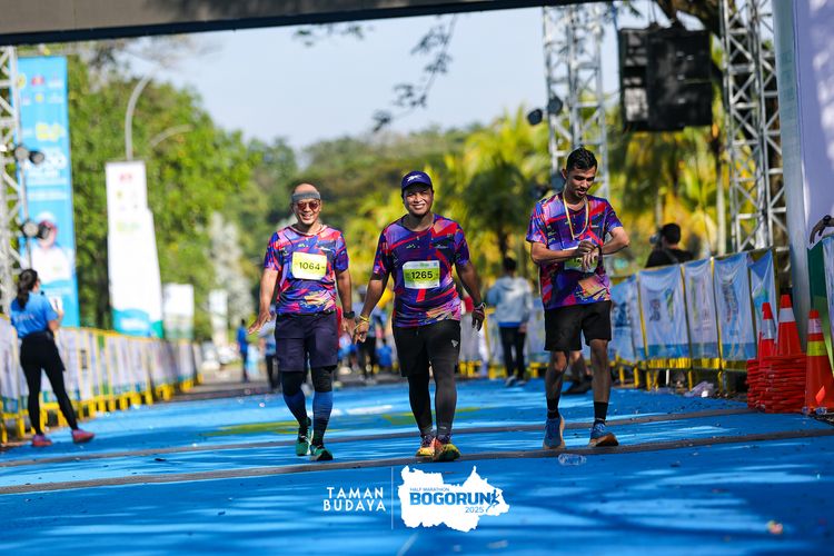 Race photo from Taman Budaya x BOGORUN 2025