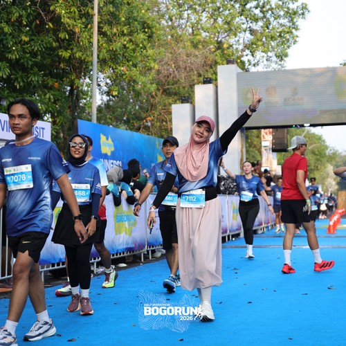 Race photo from BOGORUN 2026