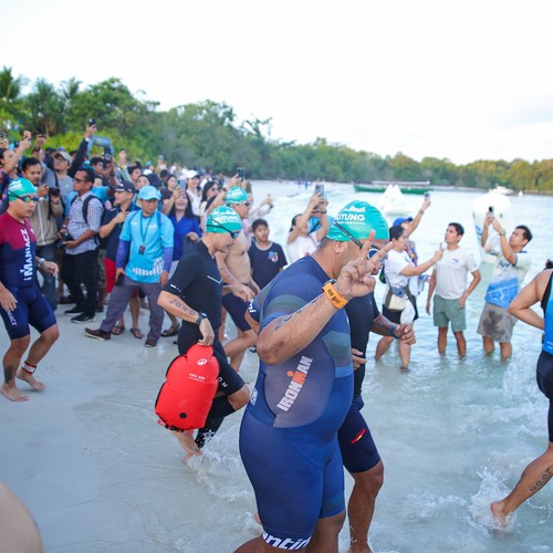 Race photo from Belitung Multisport Festival