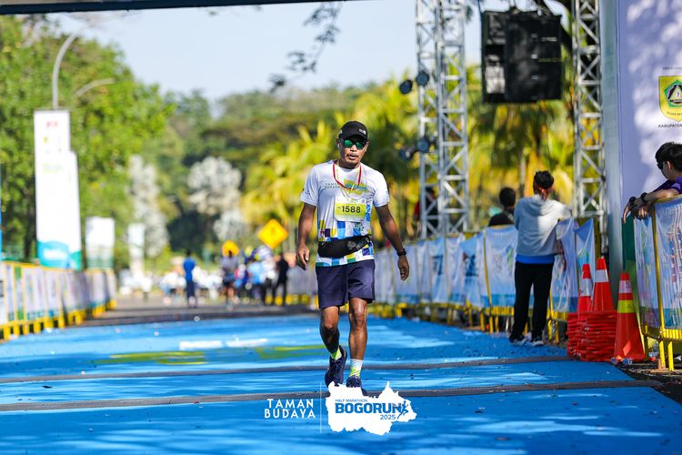 Race photo from Taman Budaya x BOGORUN 2025