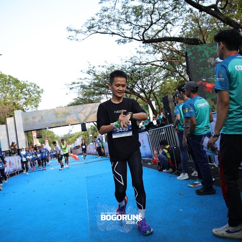 Race photo from BOGORUN 2026