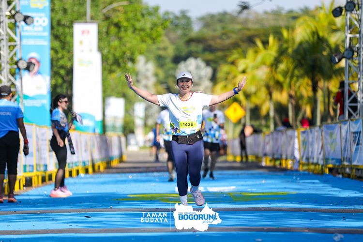 Race photo from Taman Budaya x BOGORUN 2025