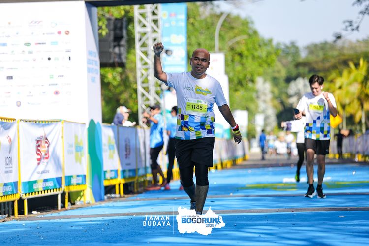 Race photo from Taman Budaya x BOGORUN 2025