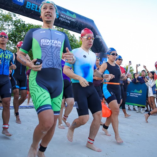 Race photo from Belitung Multisport Festival