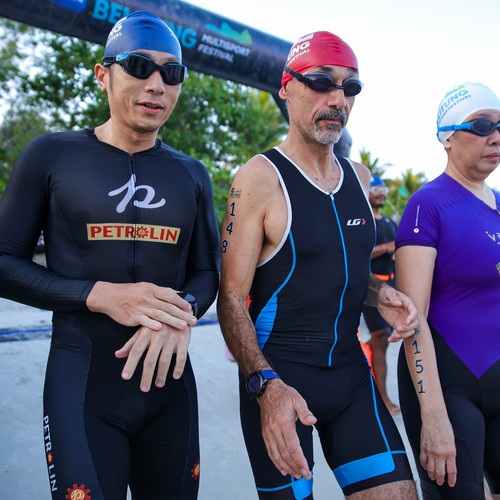 Race photo from Belitung Multisport Festival