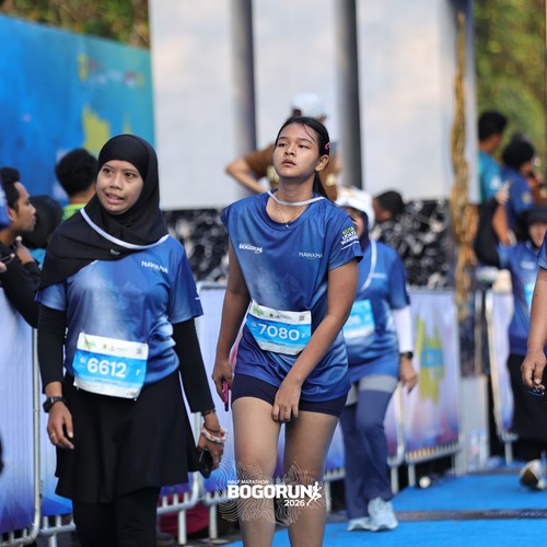 Race photo from BOGORUN 2026