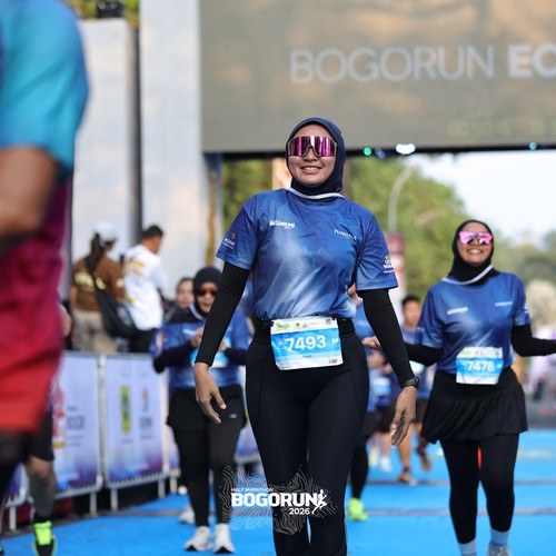 Race photo from BOGORUN 2026