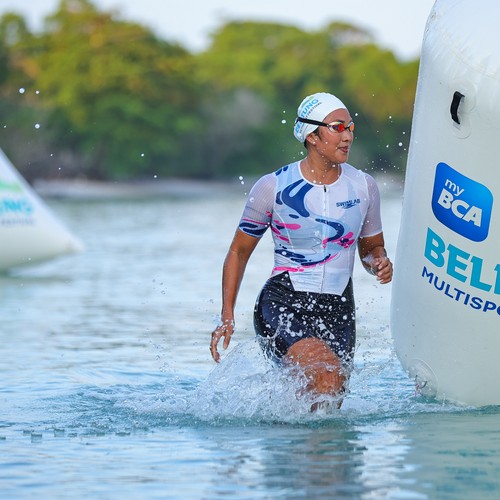 Race photo from Belitung Multisport Festival