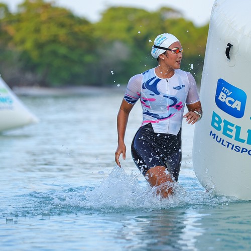 Race photo from Belitung Multisport Festival