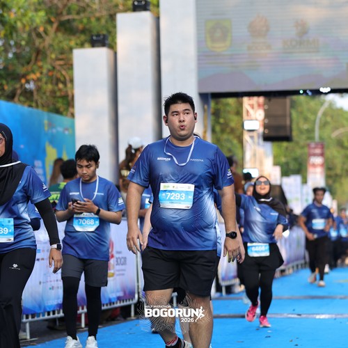 Race photo from BOGORUN 2026