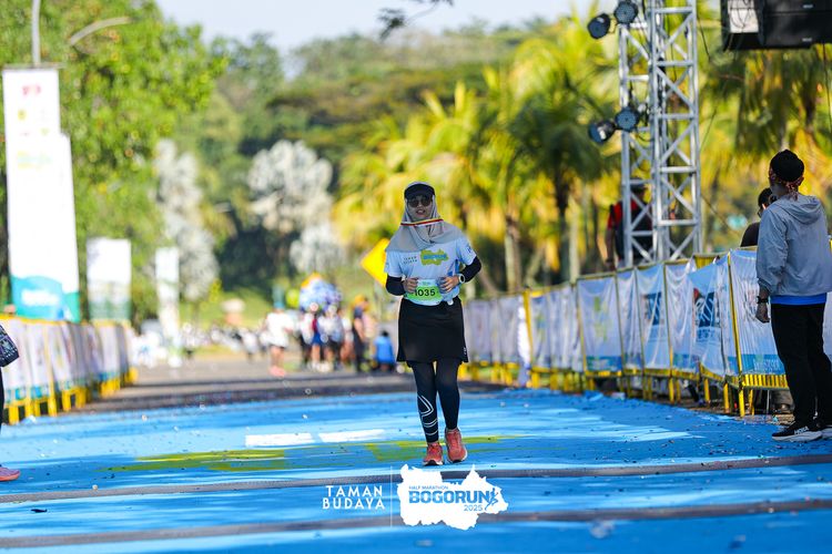 Race photo from Taman Budaya x BOGORUN 2025