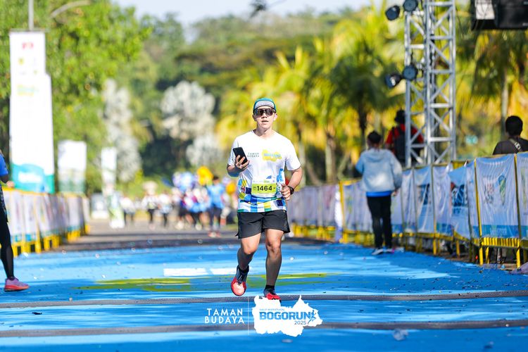 Race photo from Taman Budaya x BOGORUN 2025