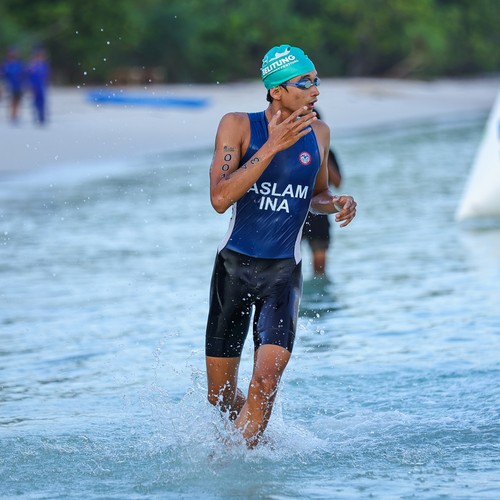 Race photo from Belitung Multisport Festival