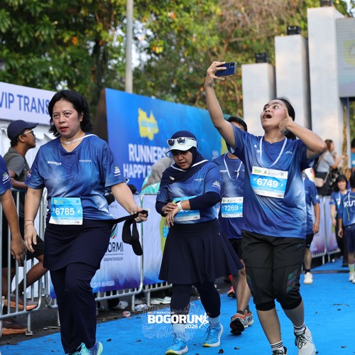 Race photo from BOGORUN 2026