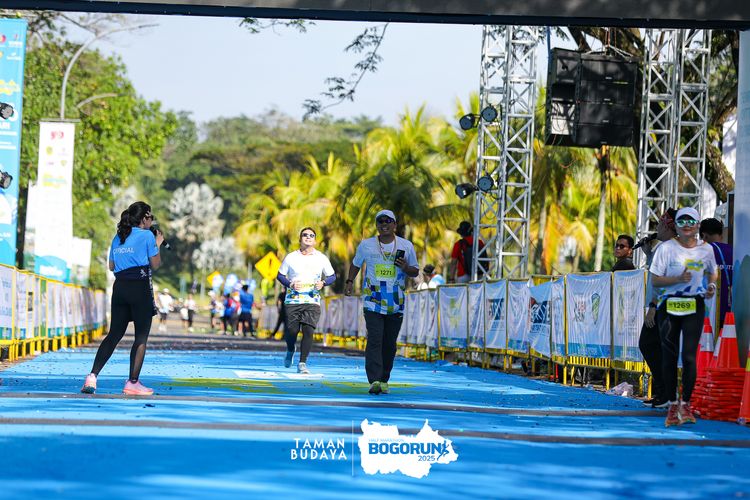 Race photo from Taman Budaya x BOGORUN 2025